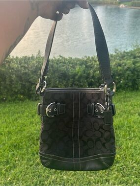alfie douglas black leather medium canvas backpacks alfie douglas | Bags | Alfie Douglas Leather Backpack